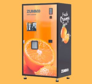 How to use Orange Juice Vending Machine