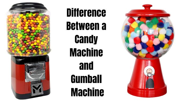 Difference Between a Candy Machine and Gumball Machine