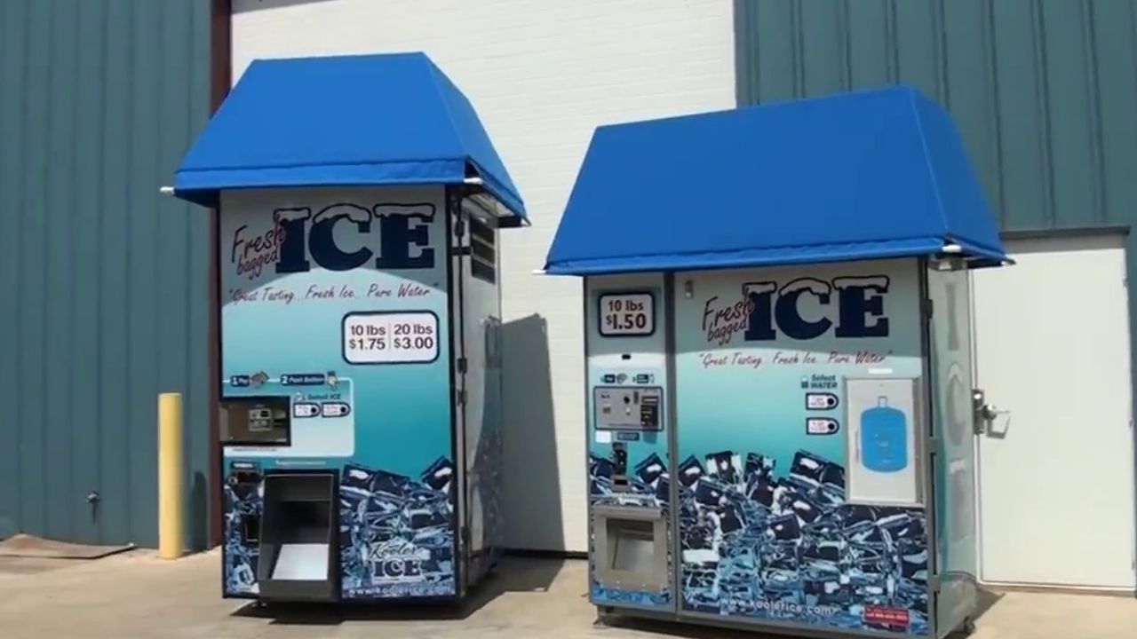 Chuck E. Cheese Ice Cream Vending Machine