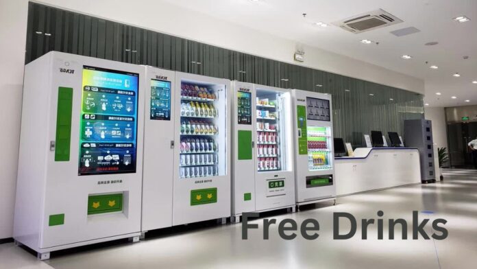 How to get free drinks from a vending machine