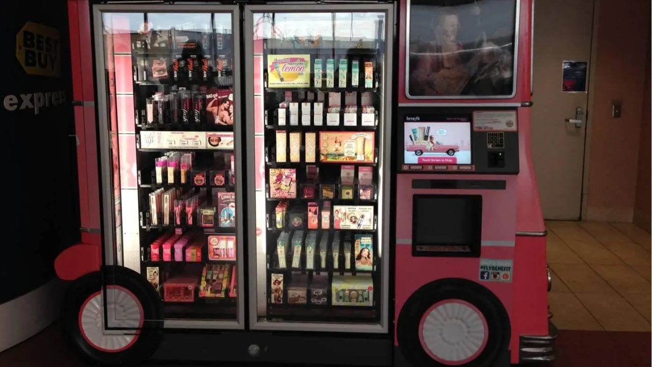 Grab Your Gift from Our Vending Machine